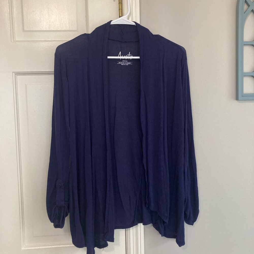 Avenue Women's Navy Cardigan